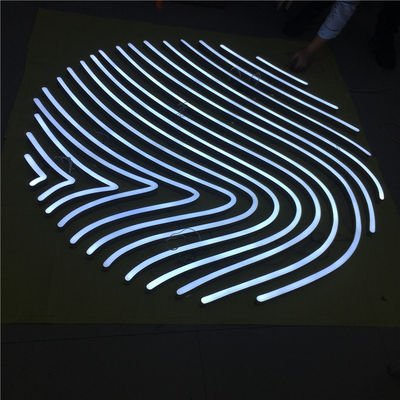 As tiras conduzidas iluminadas exteriores iluminaram os sinais DC12V do negócio das letras do Signage