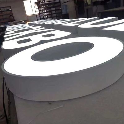 A luz do gigante de HIGHSPAN acima de Logo Sign 220V entrou letras de canal feitas sob encomenda