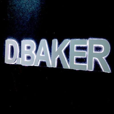 Placa conduzida do sinal do fulgor da profundidade do sinal 2-20cm da letra do restaurante acrílico retroiluminado