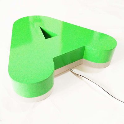 3D exterior iluminou o sinal retroiluminado conduzido Logo For Business da letra