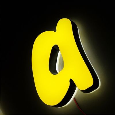 Anunciando o Signage acrílico 12VDC das letras do diodo emissor de luz de Shopfront