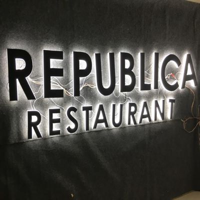 Signage acrílico 30cm das letras do diodo emissor de luz de Shopfront do negócio