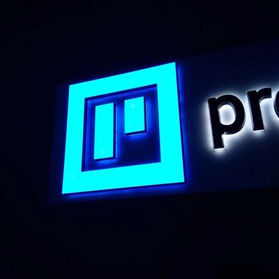 Sinais retroiluminados acrílicos translúcidos das letras de Shopfront 40cm para empresas