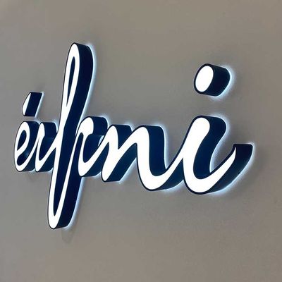 3d iluminou o UL interno do CE ROHS da loja de Logo Signs Letter For Retail