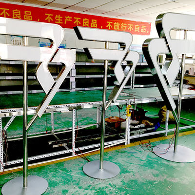 SMD5050 conduziu horas autônomas do funcionamento do sinal acrílico da letra 3D 50000