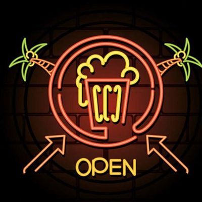 3d conduziu os sinais de néon de néon da cerveja das luzes 60cm da parede das letras para lojas