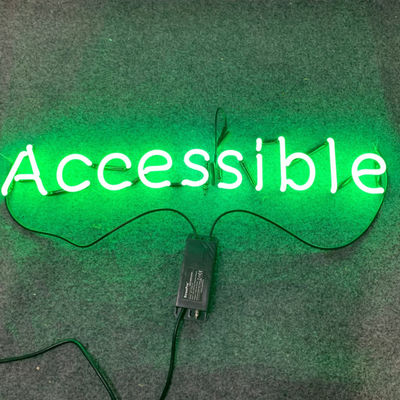 Os restaurantes armazenam a barra de néon personalizada conduzida assinam a placa acrílica do sinal de néon