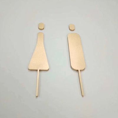 O sinal de alumínio feito sob encomenda do metal da propaganda 3d rotula a anti oxidação