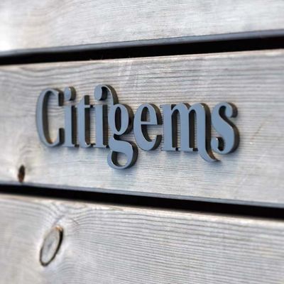 CE de alumínio ROHS da letra da calha de aço de Cutted Logo Metal Letter Sign Stainless