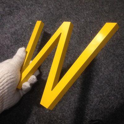 15mm 3d Crystal Acrylic Letter Sign Logo Non Toxic impresso UV