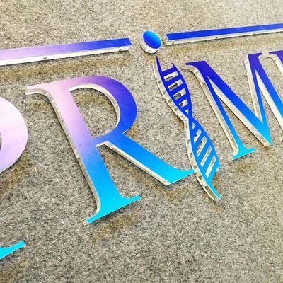 Espessura acrílica contínua do sinal 3mm-20mm da letra da recepção interna para a loja