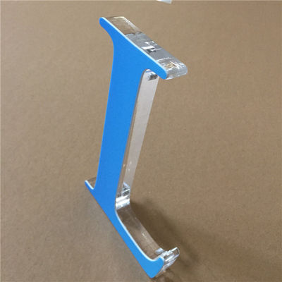 O anti perspex acrílico ácido da placa do sinal da letra cortou letras