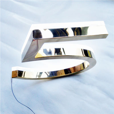 O laser do sinal de número da casa da escova do ouro do brilho alto cortou o CE RoHS