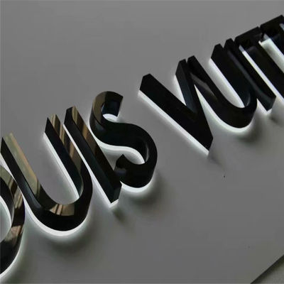 Placas conduzidas acrílicas impermeáveis do sinal IP65 do sinal dianteiro da loja do nome da loja