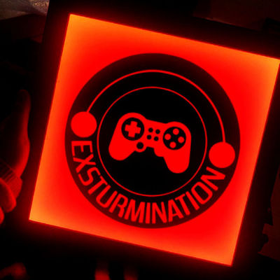 Montagem acrílica de alumínio da parede do projeto da placa do sinal do nome da cafetaria