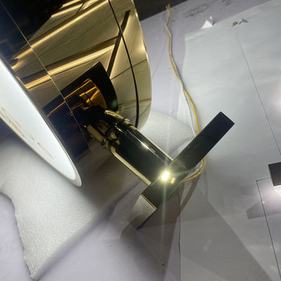 A loja acrílica luminosa redonda do Signage de Lightbox usa anti séptico da anti oxidação