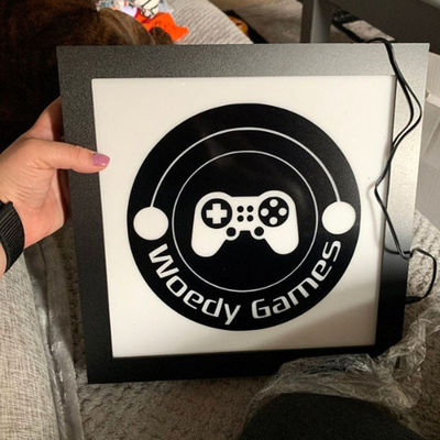 O Signage da caixa de luz da montagem da parede do CE ROHS conduziu o quadro indicador de Shopfront da barra da cerveja