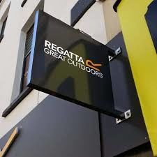 Quadro indicador exterior de Lightbox do negócio da rua do sinal da caixa leve do círculo de HIGHSPAN