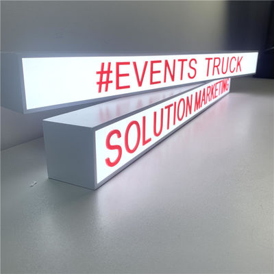 Quadro indicador exterior de Lightbox do negócio da rua do sinal da caixa leve do círculo de HIGHSPAN