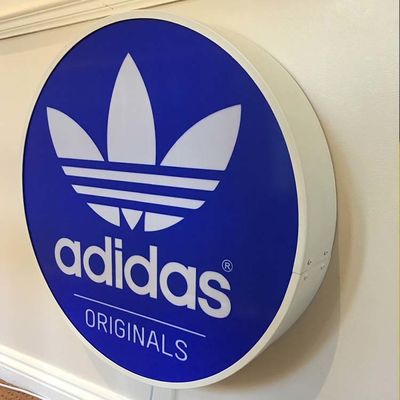 Propaganda interna varejo do Signage 3D da caixa de luz da loja do UL de ROHS