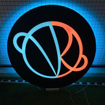 Propaganda interna varejo do Signage 3D da caixa de luz da loja do UL de ROHS