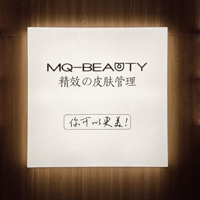 O quadrado conduziu o CE acrílico ROHS do sinal de Lightbox