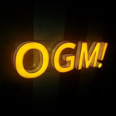 Sinal dianteiro Front Lit Channel Letters da loja IP65 exterior