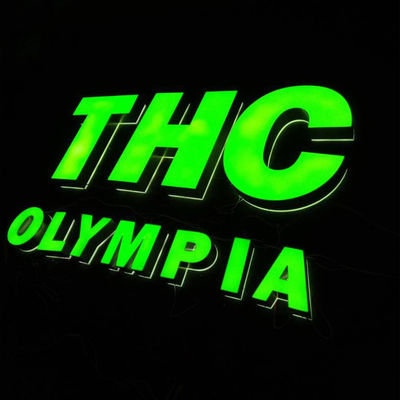 000 Horas de Vida Útil Placa de LED para Letras Caixa Alta Luminosidade Durável Resistente às Intempéries Display Comercial Publicitário