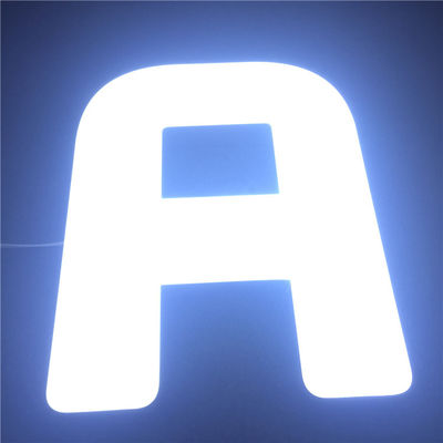 O negócio ilumina acima o quadro indicador DC12V da loja do sinal da letra 3D