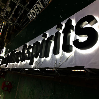 O Signage iluminado Oem retroiluminado das letras de canal do UL rotula o Signage da caixa leve