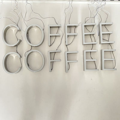 Sinal fabricado das letras 3d do metal que anuncia o Signage 12vdc 200mm de Shopfront