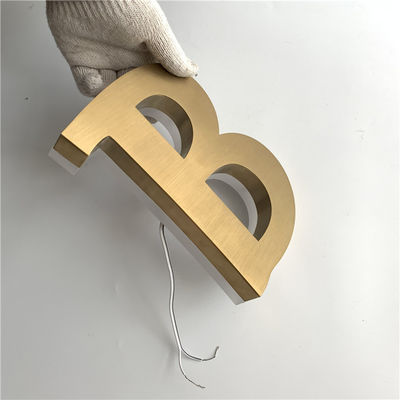 CE retroiluminado de aço inoxidável ROHS da placa do sinal do restaurante de HIGHSPAN