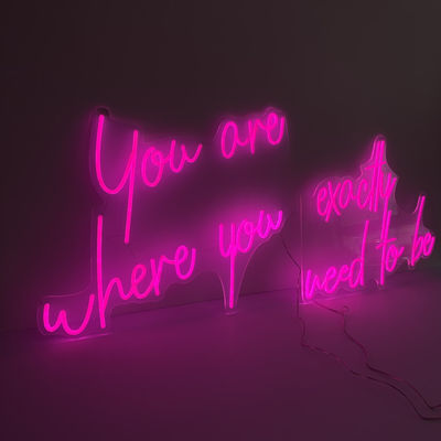 HIGHSPAN personalizou as letras de canal 3d de néon com placa acrílica