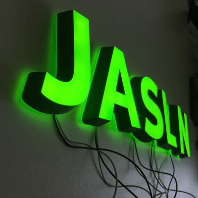 Letras acrílicas Logo Super Bright Outdoor Waterproof do diodo emissor de luz do grande alfabeto