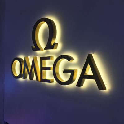 Placa iluminada conduzida do sinal da letra 3D para exterior interno da loja