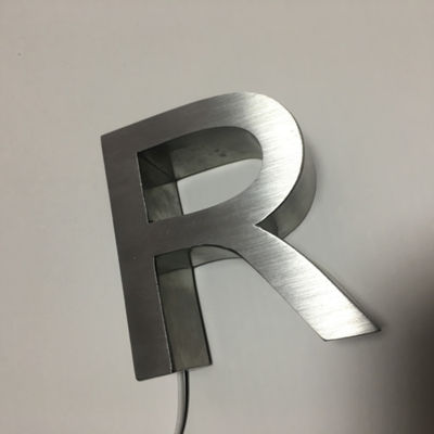 HIGHSPAN fora do sinal retroiluminado da letra de canal para nomes da empresa