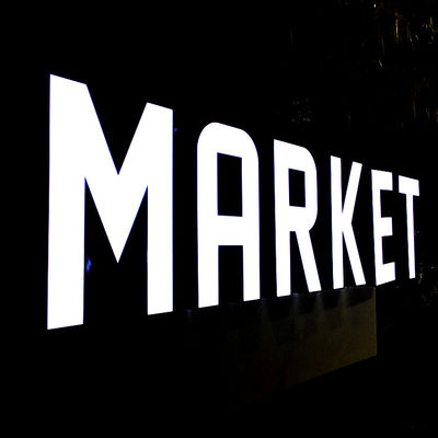 Anunciar o mercado 3D conduzido iluminou a letra de canal IP67 impermeável